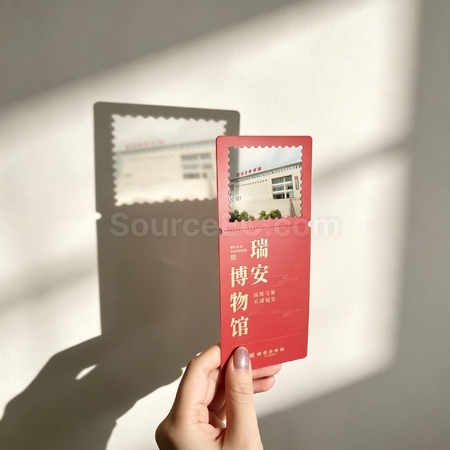 礼品订购反转胶片光影木架月历广告