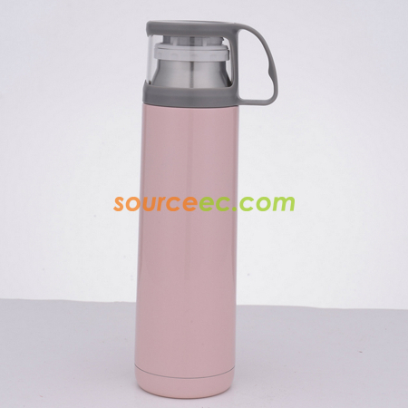 礼品订购500ML带杯保温壶广告