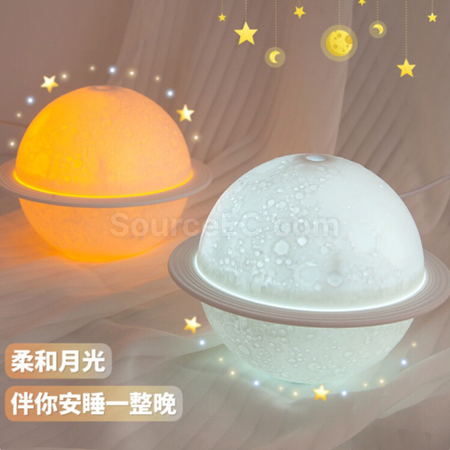礼品订购星球灯加湿器广告