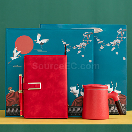 礼品订购商务礼品套装广告