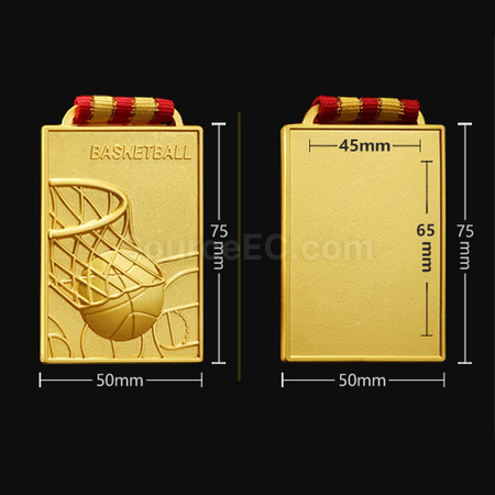 礼品订购篮球金属奖牌广告