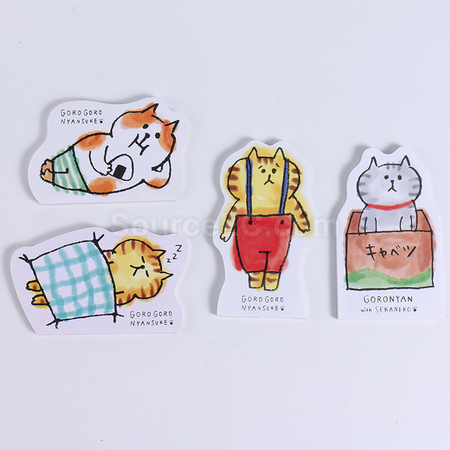 礼品订购呼噜猫便利贴广告