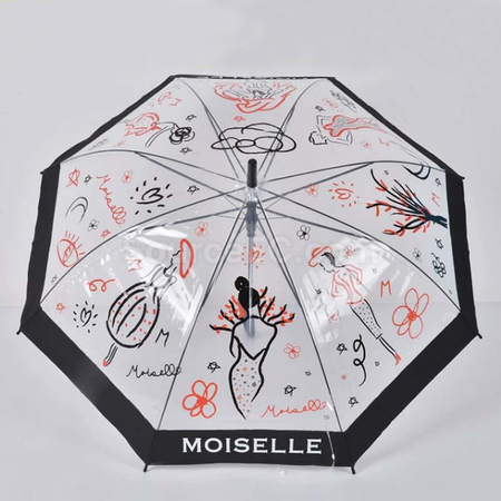 礼品订购POE时尚雨伞广告