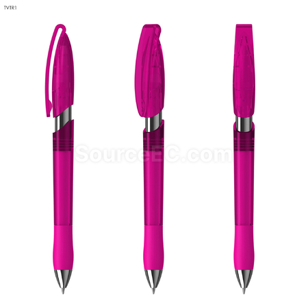 礼品订购Rodeo M Grip 透明广告笔广告