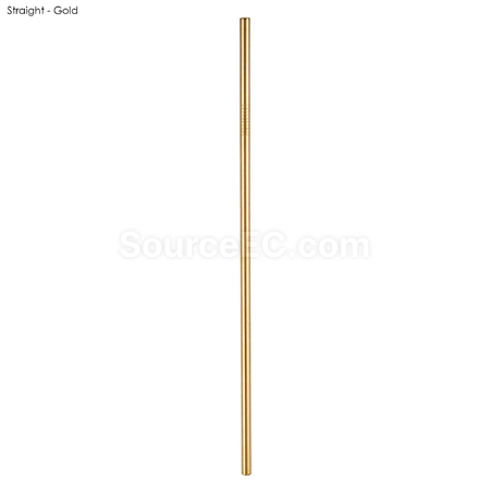 礼品订购不锈钢吸管 6MM x 215MM广告