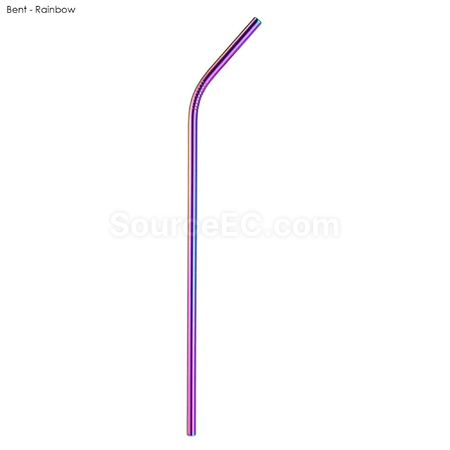 礼品订购不锈钢吸管 6MM x 266MM广告