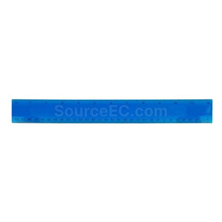 礼品订购塑料尺30cm广告