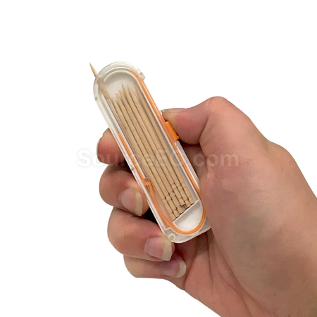 礼品订购便携式牙签盒广告