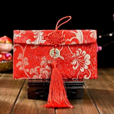 礼品订购布藝紅包广告