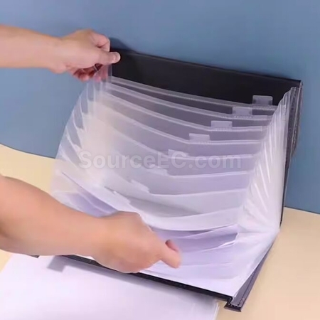 礼品订购风琴式文件夹广告
