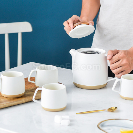 礼品订购陶瓷茶具套装广告