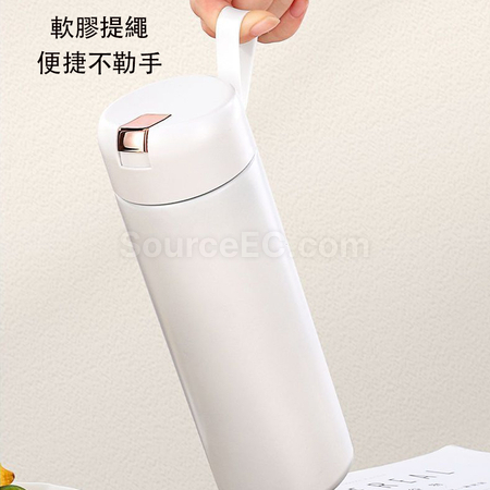 礼品订购磁弹茶水分离保温杯广告