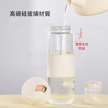 礼品订购便携磁吸玻璃杯广告