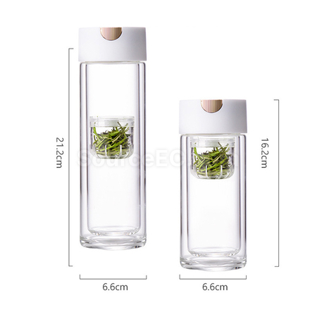 礼品订购磁吸双层玻璃杯广告