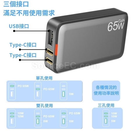 礼品订购USB口便携充电头广告
