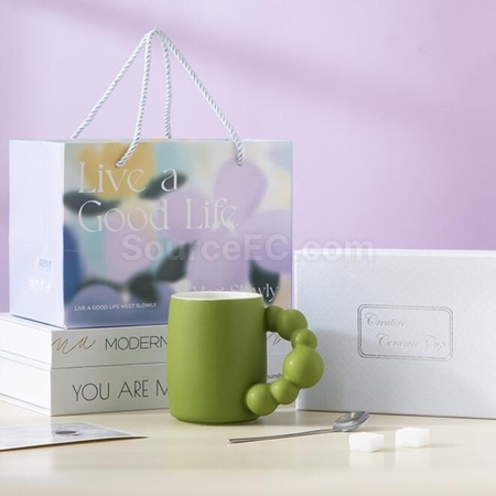 礼品订购陶瓷杯广告
