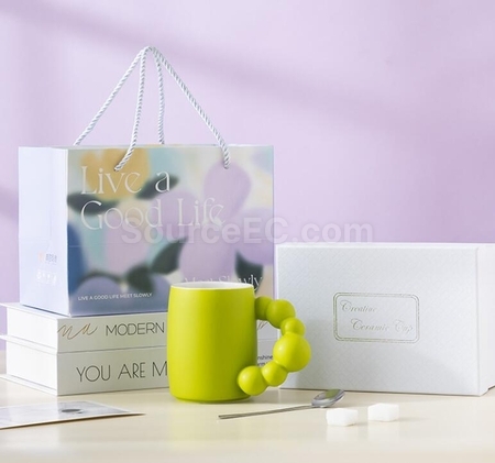 礼品订购陶瓷杯广告