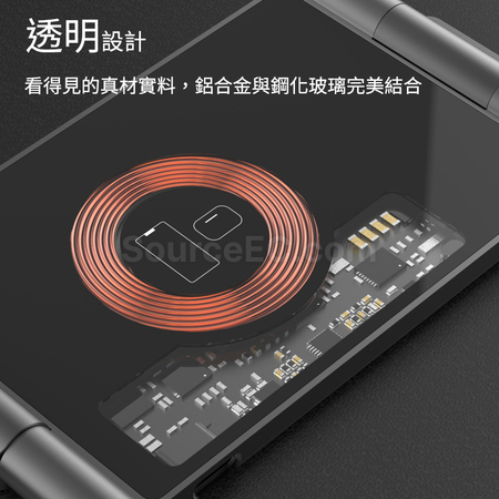 礼品订购三合一無線充電磁吸手機支架广告