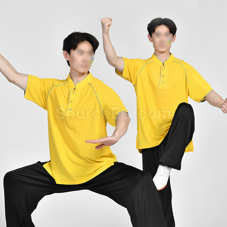 礼品订购晨练运动太极服T恤衫 广告