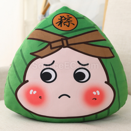 礼品订购粽子抱枕广告