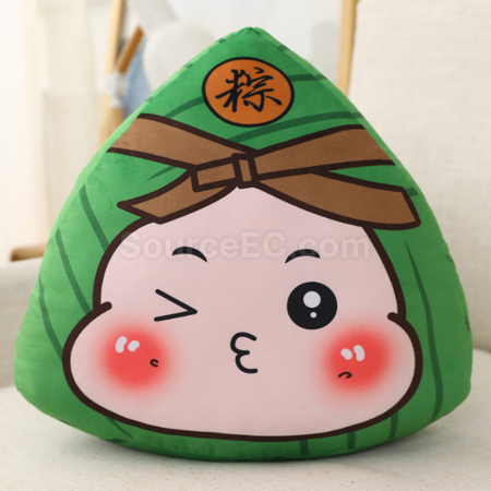 礼品订购粽子抱枕广告