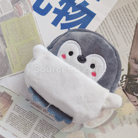 礼品订购企鵝零錢包广告