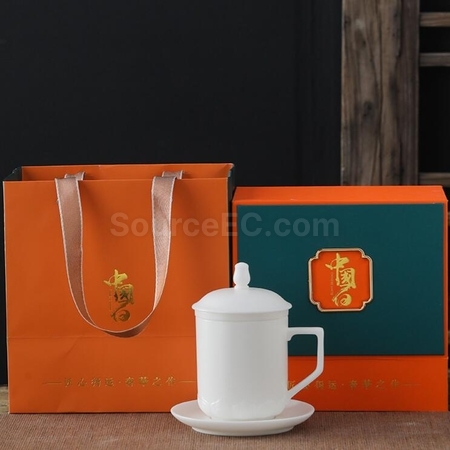 礼品订购陶瓷杯套装广告