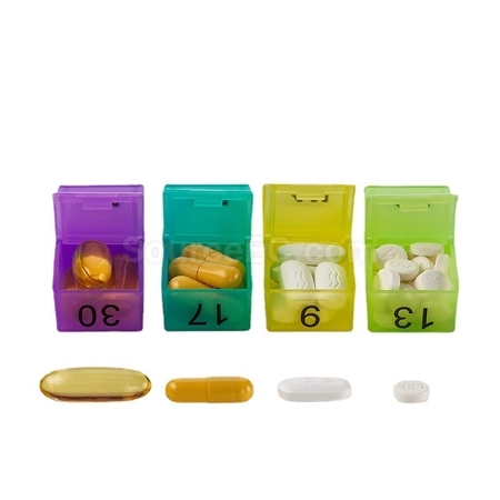 礼品订购32格药盒广告