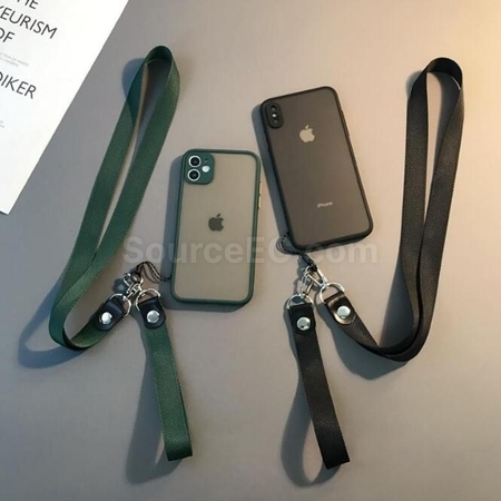 礼品订购简约腕带挂绳手机壳广告