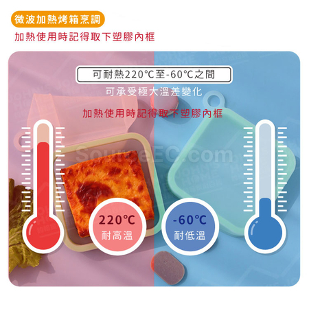 礼品订购三明治面包保鲜收纳盒广告