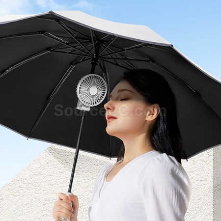礼品订购雨伞夹风扇广告