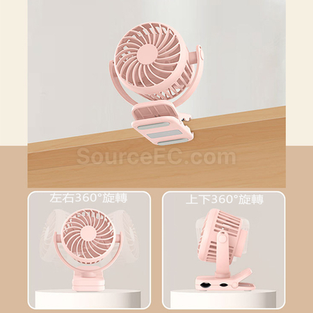 礼品订购雨伞夹挂脖风扇广告