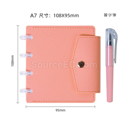 礼品订购迷你口袋笔记本广告