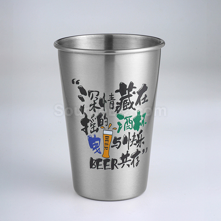 礼品订购户外露营不锈钢杯广告