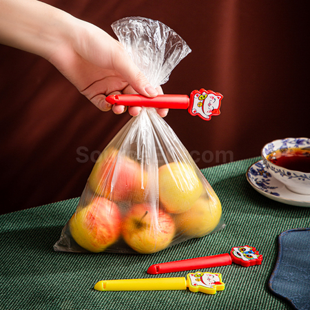 礼品订购动物冰箱贴封口夹广告