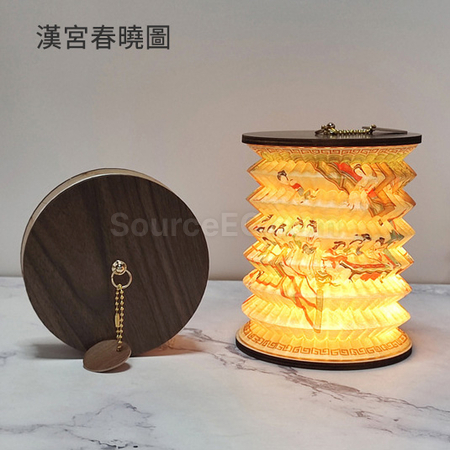 礼品订购氛围伸缩灯笼广告