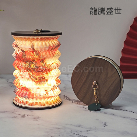 礼品订购氛围伸缩灯笼广告