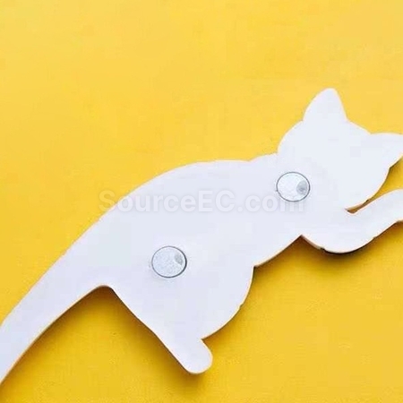 礼品订购猫咪冰箱贴磁性挂钩广告