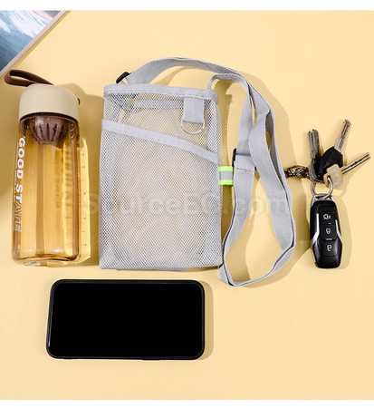 礼品订购户外运动旅行手机钥匙位水壶网袋广告