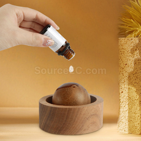 礼品订购简约圆球扩香木广告