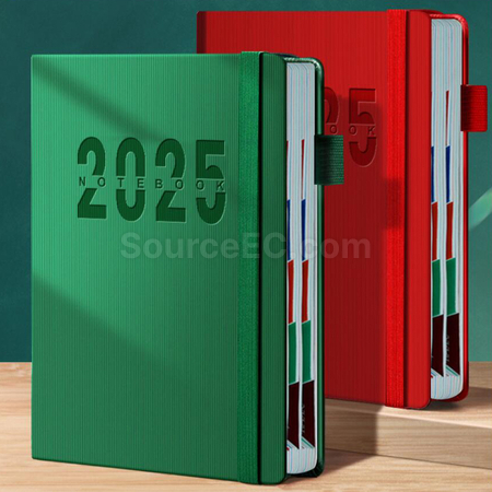 礼品订购2025年新款日程本日志广告