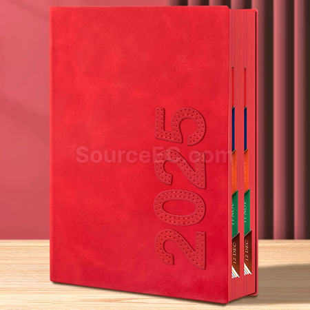 礼品订购2025年新款日程本日志广告