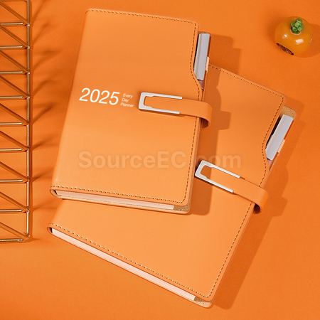 礼品订购2025年新款日程本日志广告