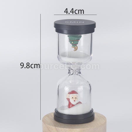 礼品订购定制圣诞节沙漏计时器广告