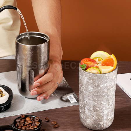 礼品订购钛咖啡杯广告