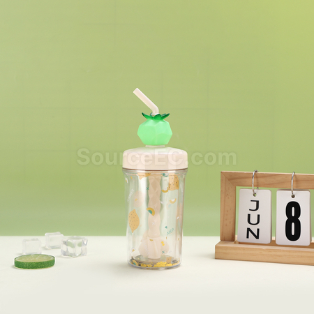 礼品订购可爱吸管杯广告