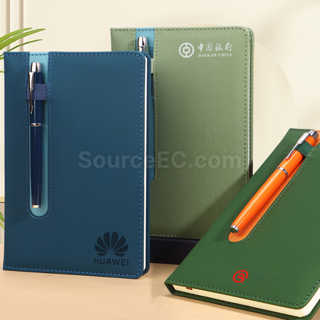 礼品订购PU 笔记本广告