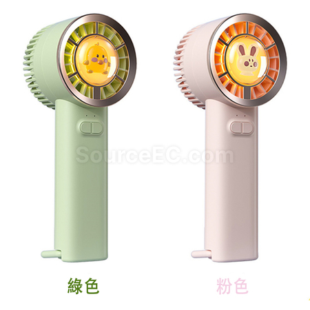 礼品订购USB便携灯光风扇广告