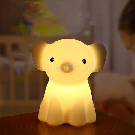 礼品订购小象小夜灯广告