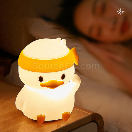 礼品订购冲鸭小夜灯/拍拍灯广告